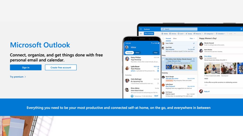 Setting up Multiple Email Addresses in Outlook 365 - Image from microsoft.com